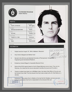 Mission: Impossible – Dead Reckoning (Part One) | Signed Collectible