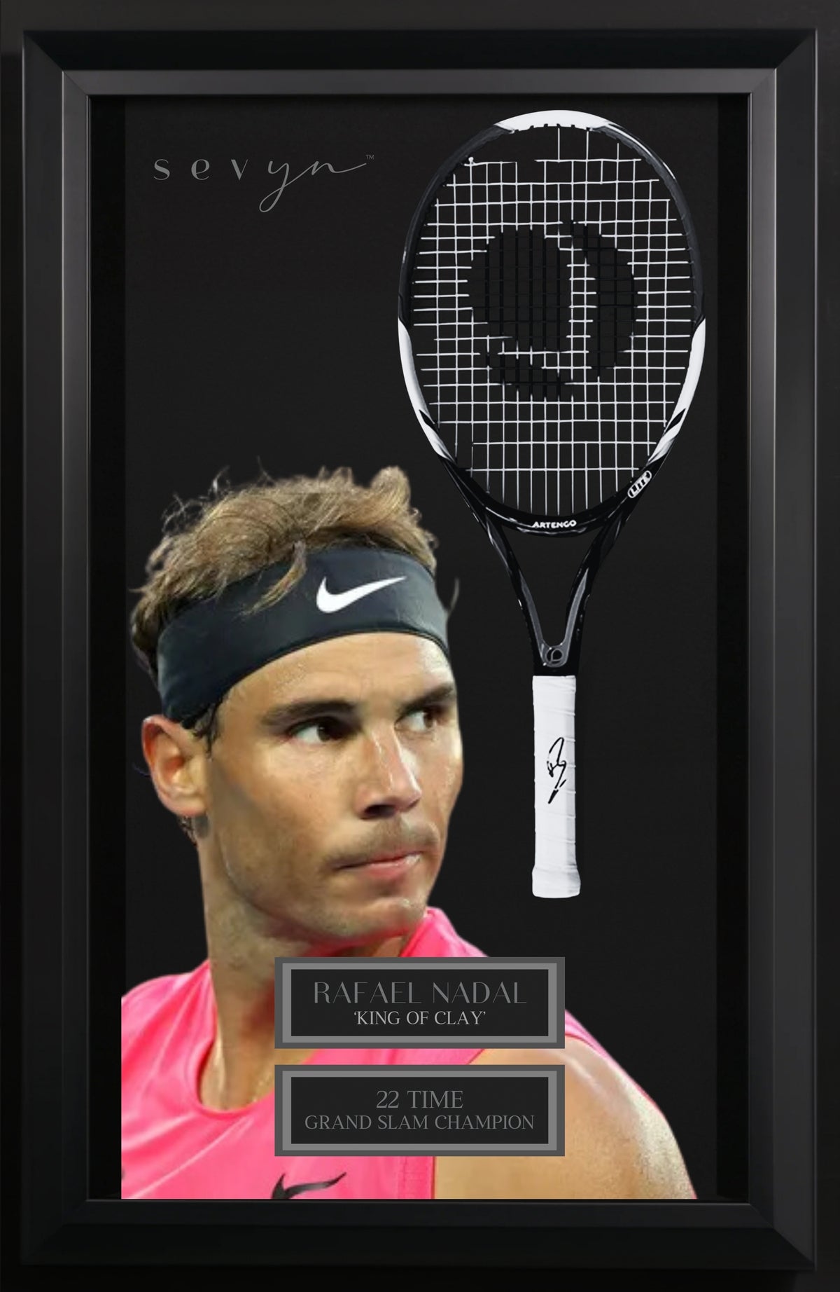 Nada Origin Racket Rafael Nadal Signed Tennis Racquet – Sevyn