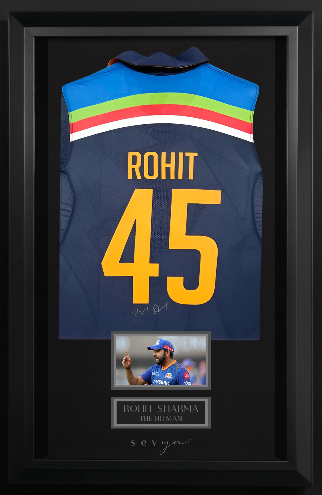 Rohit Sharma's Signed Jersey