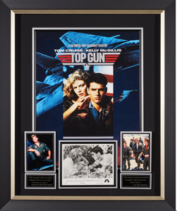 Top Gun with JSA Authenticated signature from Tom Cruise and Jerry Bruckheimer