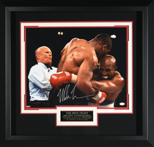 Load image into Gallery viewer, Mike Tyson &quot;Bite Fight&quot; Autographed Display

