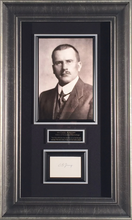Load image into Gallery viewer, Carl G. Jung Autographed Display JSA Framed
