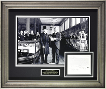 Load image into Gallery viewer, Charles L. Tiffany Framed Display

