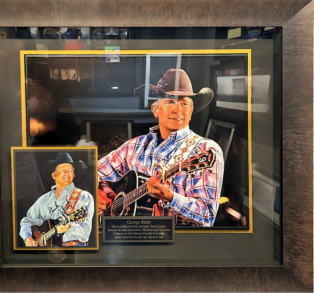 George Strait with Authenticated signature