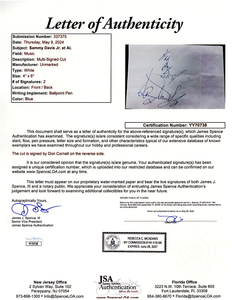 The Rat Pack with Authenticated Signatures of Martin, Sinatra and Davis, Jr. will Cue and Balls