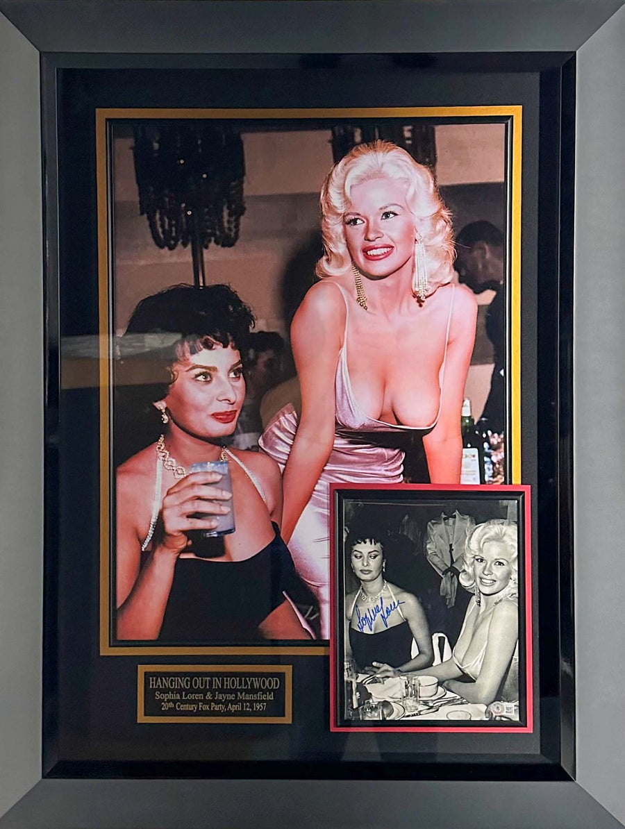 Hanging Out in Hollywood with Sophia Loren and Jane Mansfield