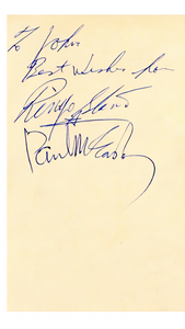 The Beatles with JSA Authenticated Signature of John, Paul, George & Ringo