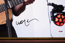 Load image into Gallery viewer, Willie Nelson with replica &quot;Trigger&quot; Guitar and PSA authenticated signed Photograph
