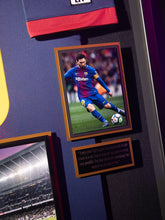 Load image into Gallery viewer, Lionel Messi Autographed Offical FCB Jersey
