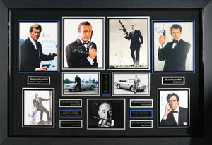 James Bond : 007 Collection Autographed with 6 Actors