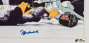 Muhammad Ali and Looney Tunes Cartoon Characters with Authenticated Signature of Ali