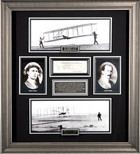 Load image into Gallery viewer, Wright Brothers Autographed Aviation Display
