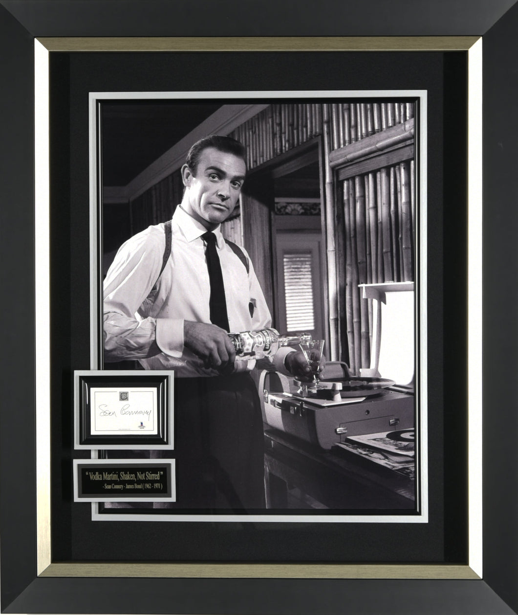 Sean Connery Autographed 