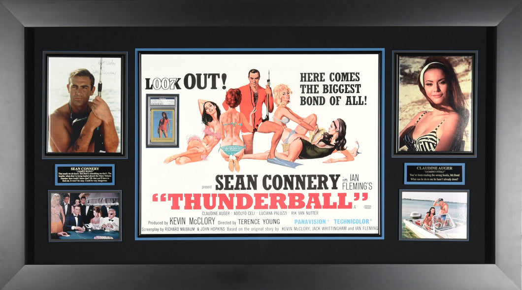 James Bond : Sean Connery Autographed 007