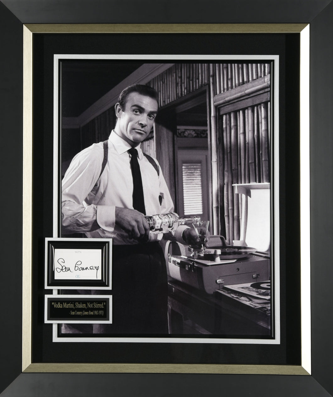 Sean Connery Autographed 