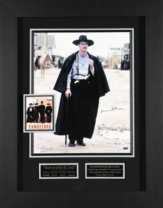 Val Kilmer Autographed Tombstone Movie Display