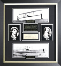 Load image into Gallery viewer, Wright Brothers Autographed Aviation Display
