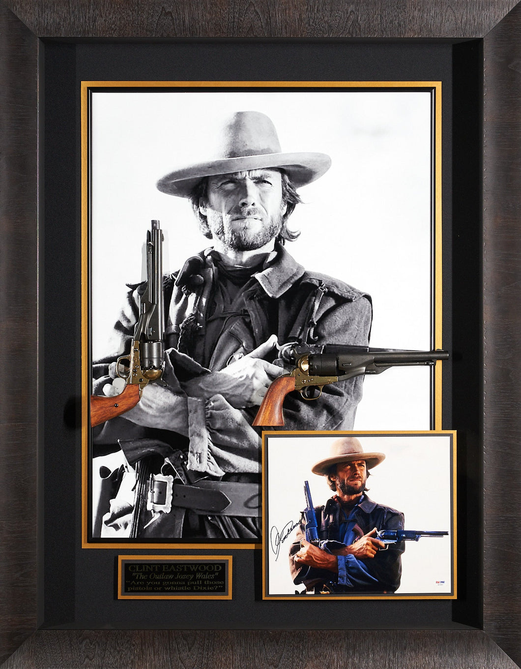 Clint Eastwood from The Outlaw Josey Wales with Authenticated Signature
