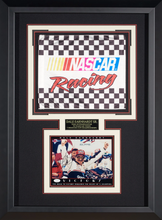 Load image into Gallery viewer, Dale Earnhardt, Sr With Racing Flag And Authenticated Singed Photo
