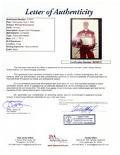 Load image into Gallery viewer, F1 Legend &amp; 7X World Champion Michael Schumacher with JSA signature
