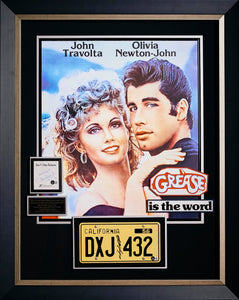 Grease John Travolta and Olivia Newton John with Authenticated Signatures