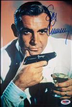 Load image into Gallery viewer, James Bond : 6 Actors with Authenticated Signatures
