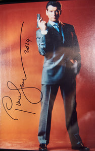 James Bond : 6 Actors with Authenticated Signatures