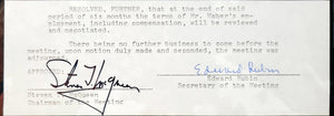 Steve McQueen B&W with Authenticated Signature