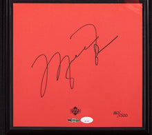 Load image into Gallery viewer, Michael Jordan &quot;Rare Air&quot; with Six Replica Championship Rings and authenticated signature.
