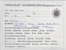 Load image into Gallery viewer, Michael Jordan Bulls Jersey with Upper Deck Authenticated Signature and Replica NBA Championship Rings

