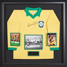 Load image into Gallery viewer, Pele Authenticated Signed Soccer Jersey
