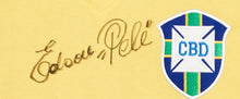 Load image into Gallery viewer, Pele Authenticated Signed Soccer Jersey
