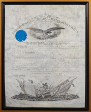 Load image into Gallery viewer, Abraham Lincoln with JSA Authenticated Signed Document

