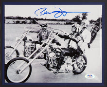 Load image into Gallery viewer, Easy Rider Authenticated Signed Album Cover and B&amp;W Photo of Peter Fonda
