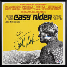 Load image into Gallery viewer, Easy Rider Authenticated Signed Album Cover and B&amp;W Photo of Peter Fonda
