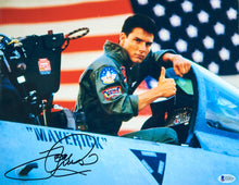 Load image into Gallery viewer, Top Gun: Authenticated Signatures of Tom Cruise, Val Kilmer and Kelly McGillis
