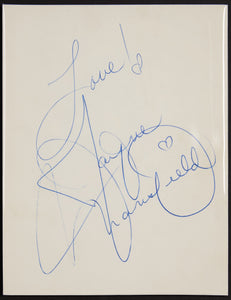 Jayne Mansfield and Sophia Loren "Hanging Out in Hollywood!" with Authenticated Signatures