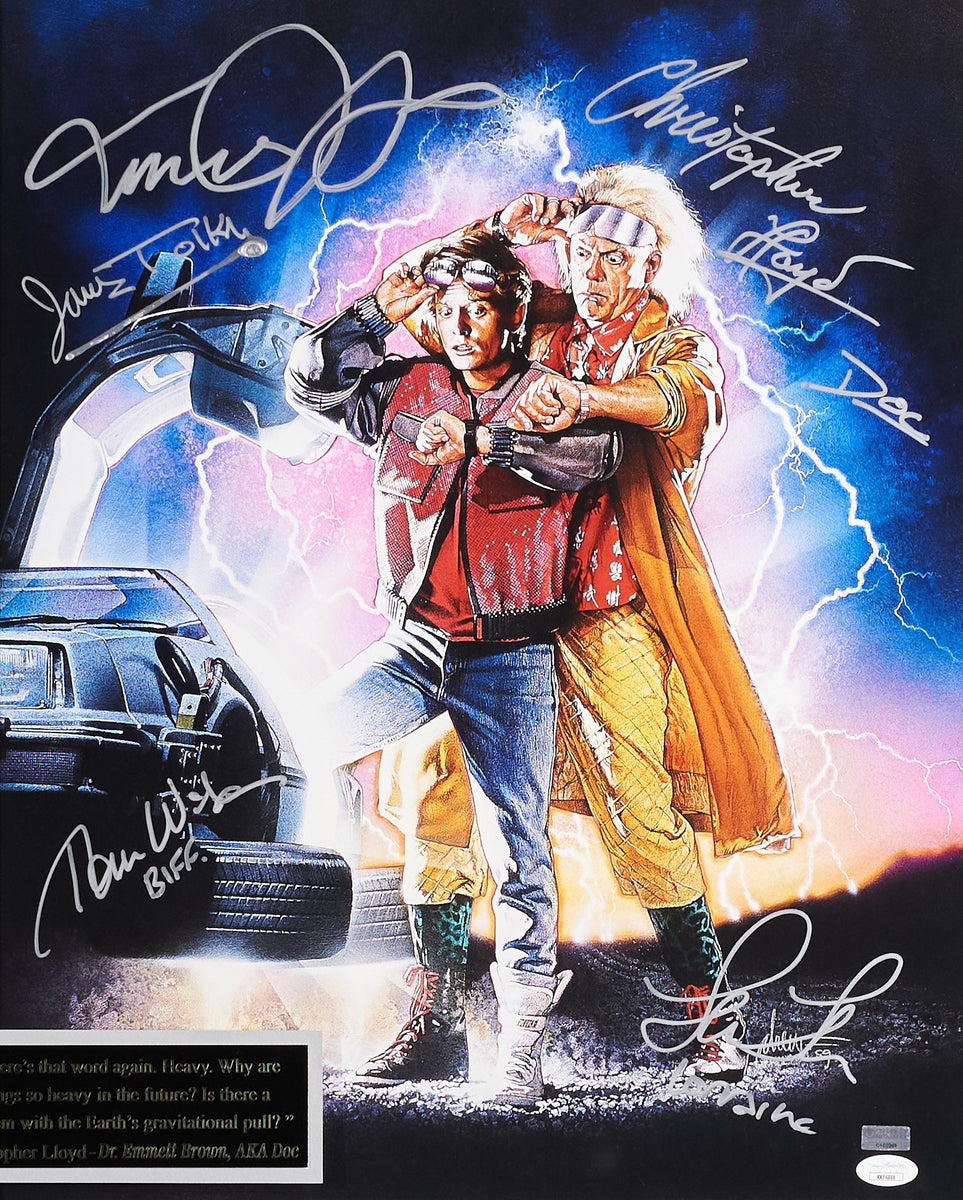 Back to the Future with Authenticated Signatures of the Cast – Sevyn