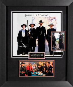 Tombstone "Justice is Coming" Autographed