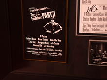 Load image into Gallery viewer, Al Pacino: Godfather Trilogy Signed Display
